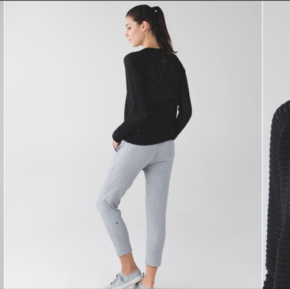 Lululemon Devi Crew *Pointelleblack View 2